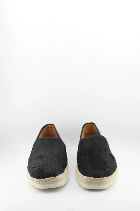 Verbenas Men Perforated Slip-On Espadrille Sneakers